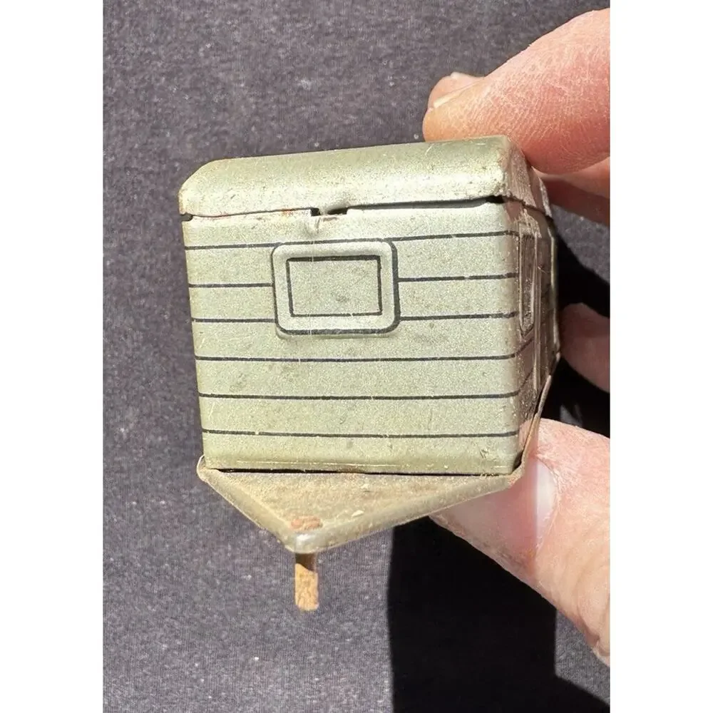 Rare Vintage IICHIMURA Indian Logo Tin Travel Trailer Made in Japan LO14